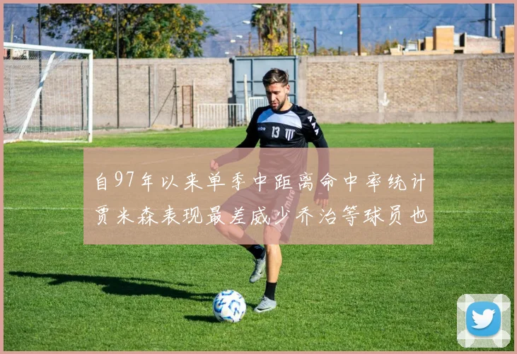 自97年以来单季中距离命中率统计贾米森表现最差威少乔治等球员也在榜上